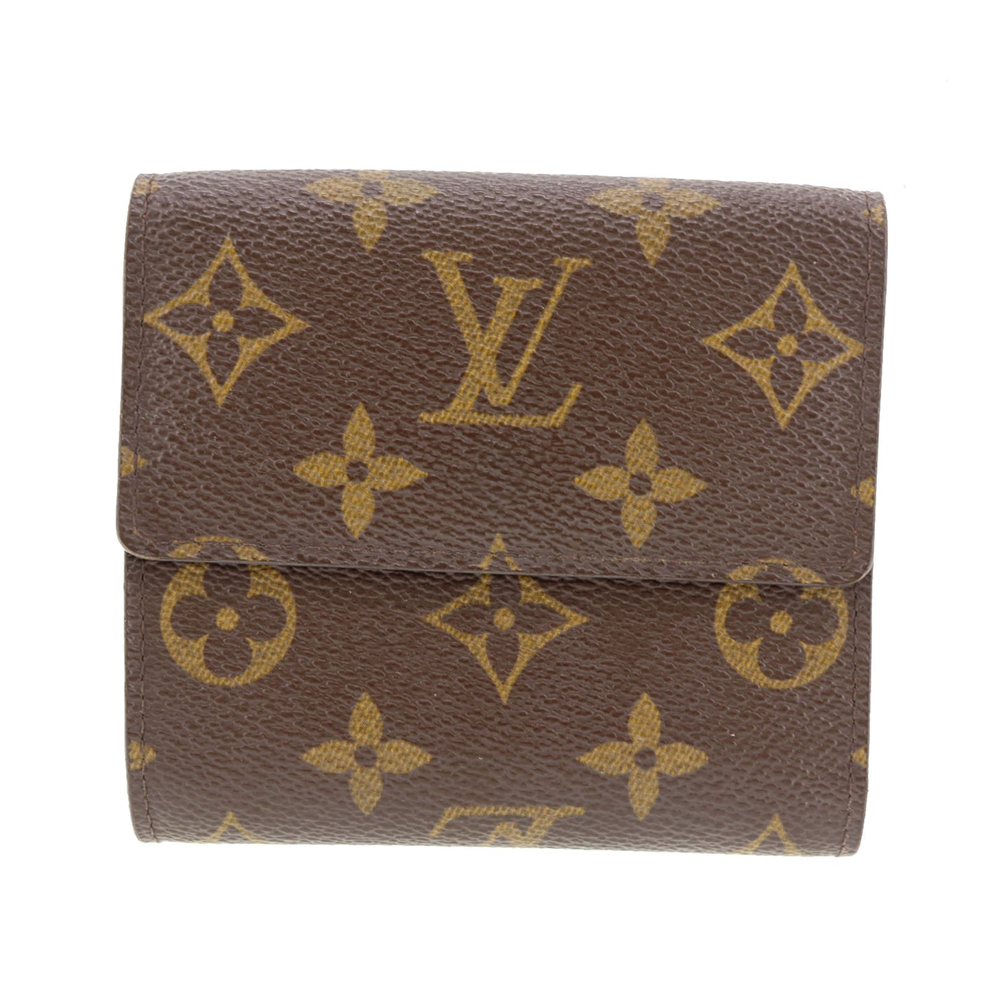 LOUIS VUITTON Portefeuille Elise Bifold Monogram M61654 #BK610