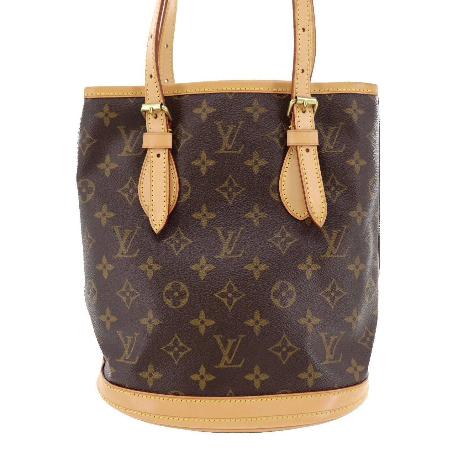 LOUIS VUITTON Bucket PM Shoulder Tote Bag M42238 #AH583