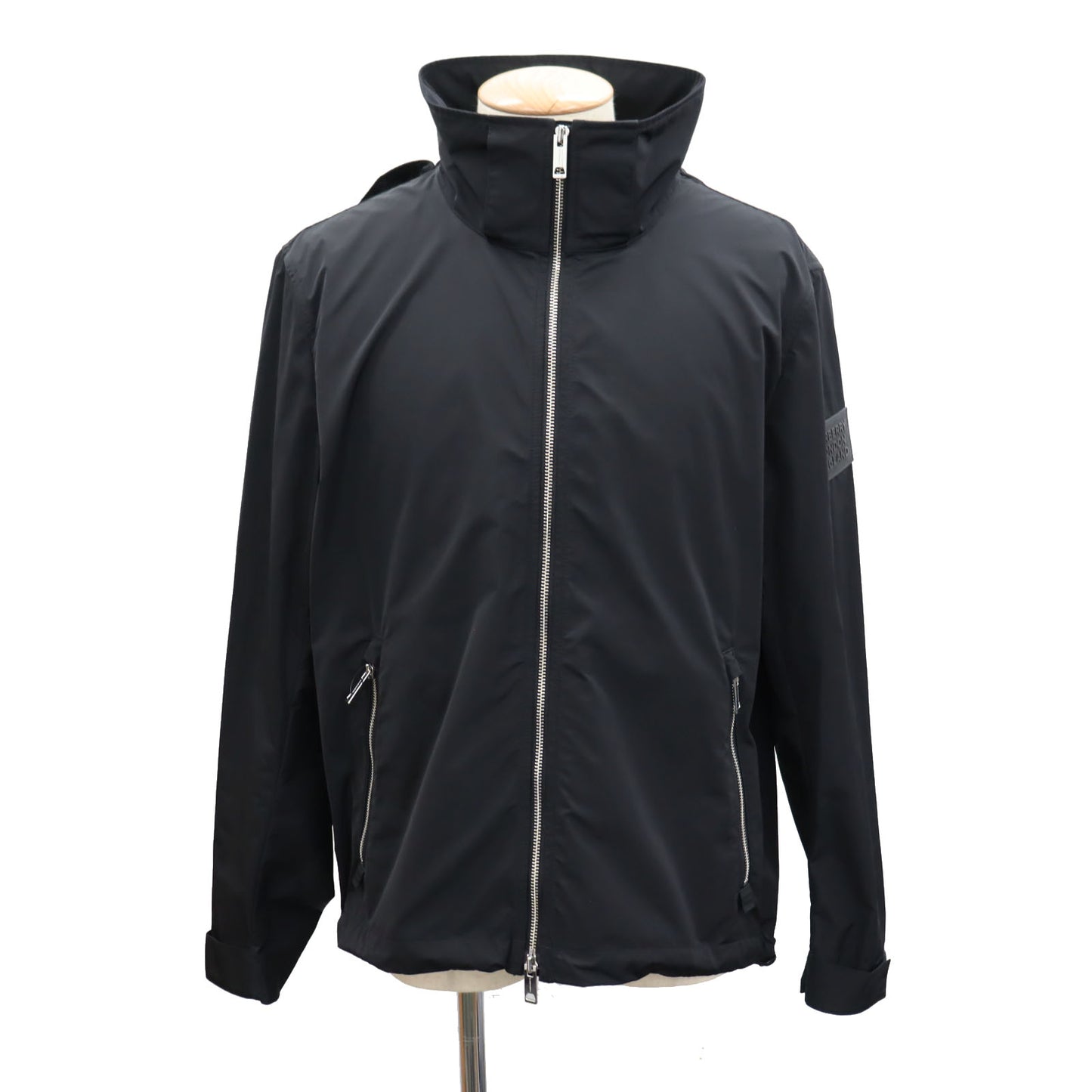 Burberry Jacket Size 52 Black Polyester #AG986