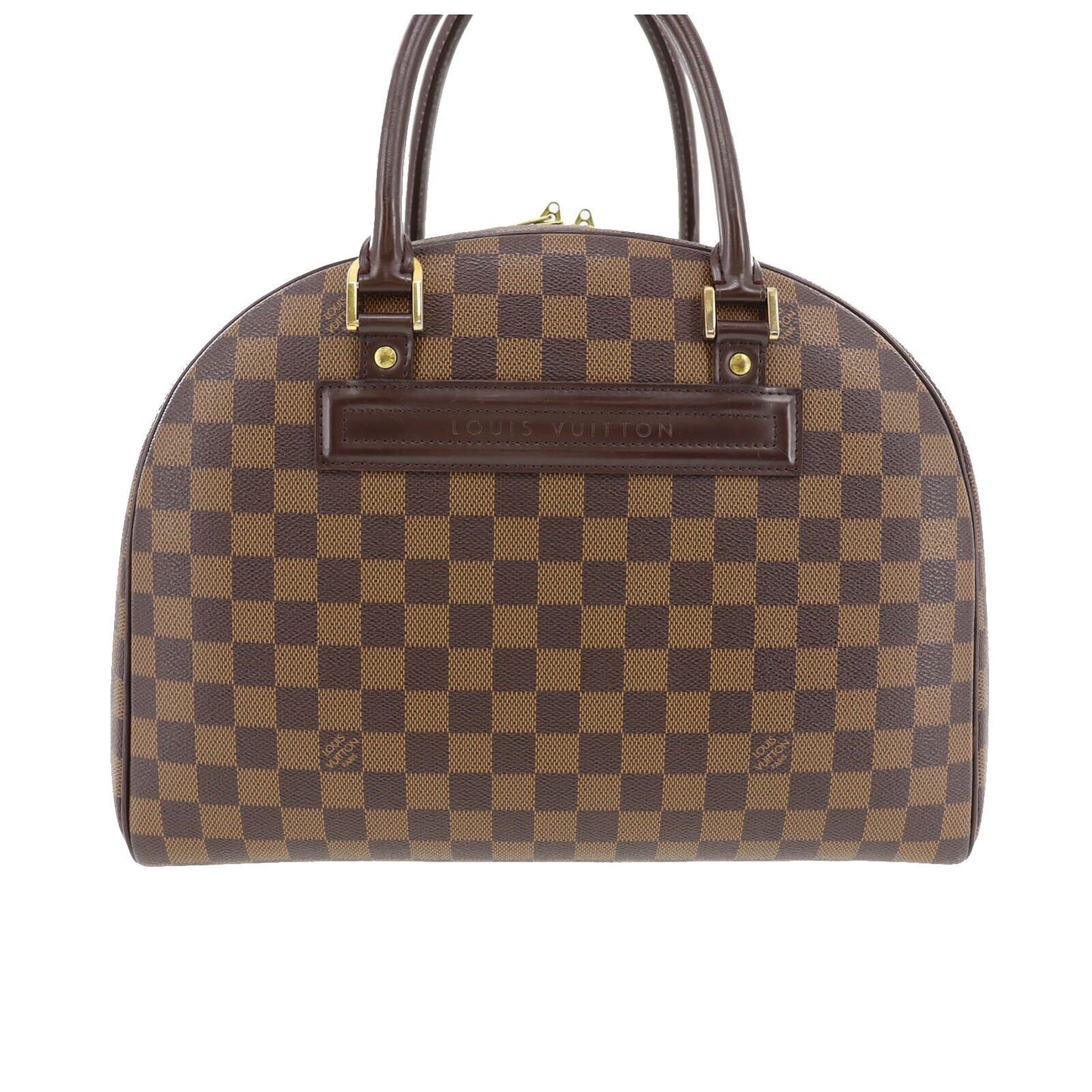 LOUIS VUITTON Nolita Handbag Damier Brown N41455 #AG556