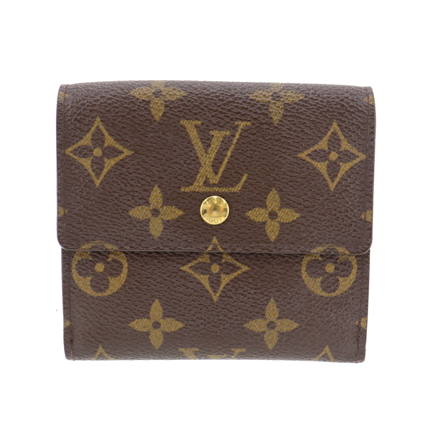 LOUIS VUITTON Portefeuille Elise Bifold Monogram M61654 #BK610
