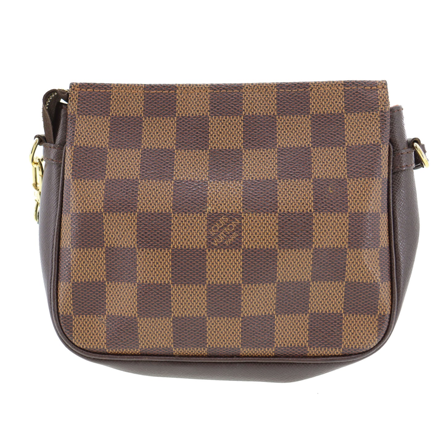 LOUIS VUITTON Trousse Makeup Handbag Pouch Damier N51982 #AG822