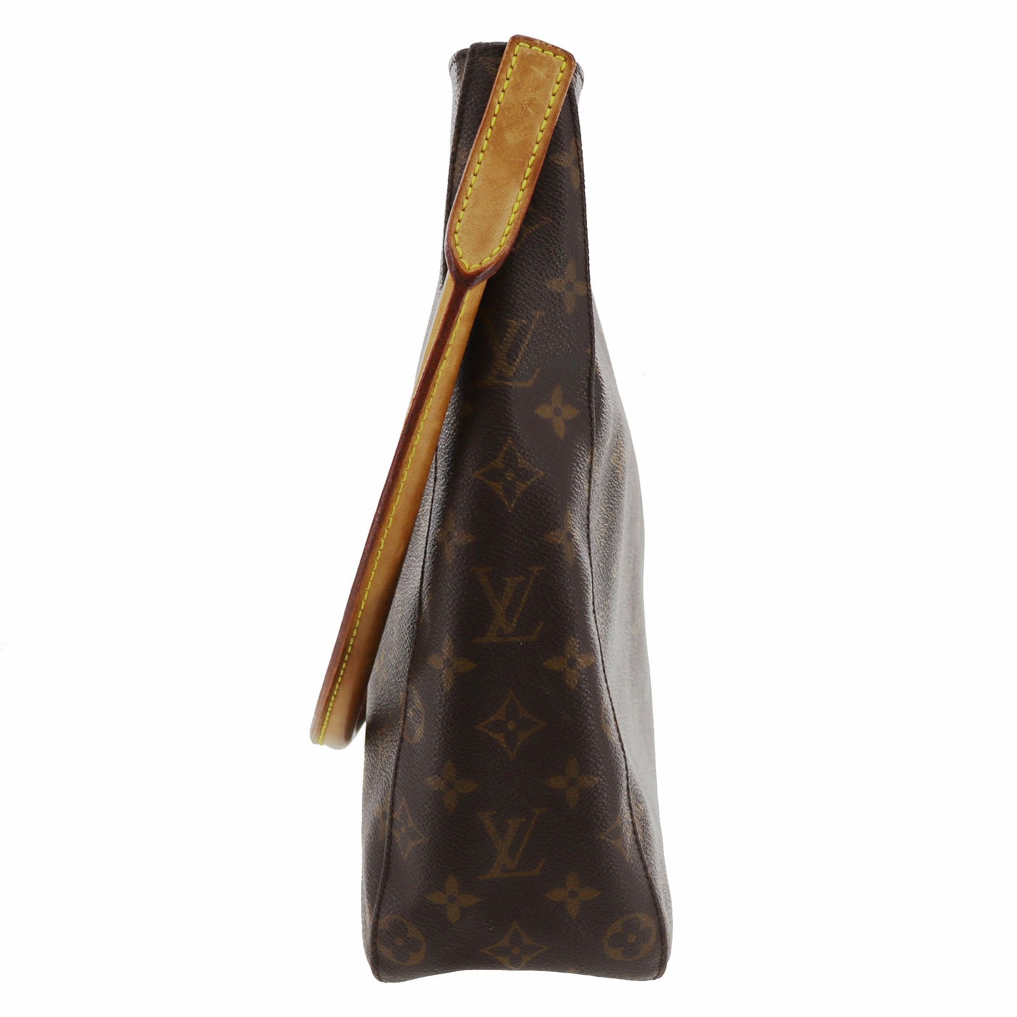 LOUIS VUITTON Looping GM Shoulder Bag Brown Monogram Canvas M51145 #AH431