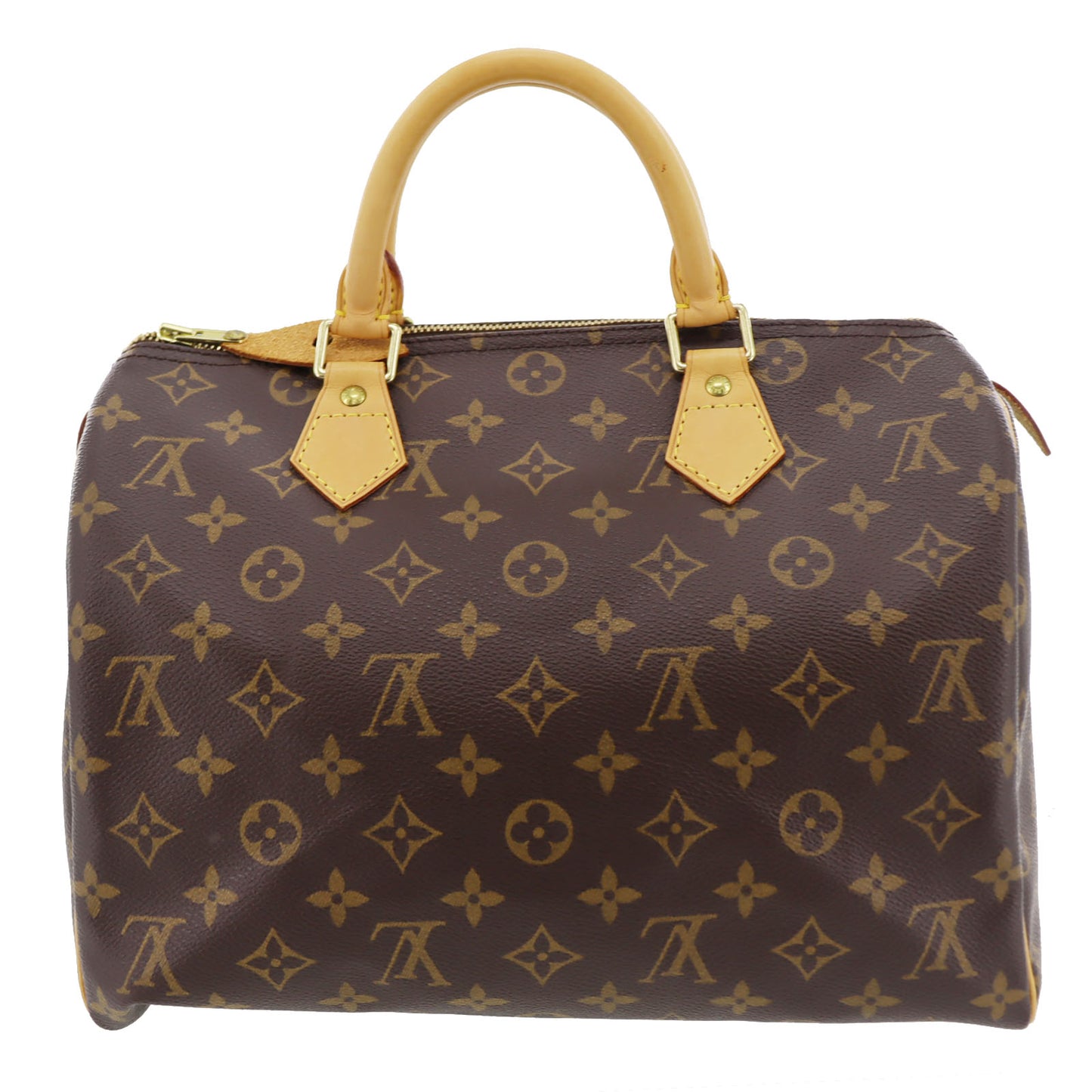 Louis Vuitton Speedy 30 Handbag Monogram Leather M41526 #AG976