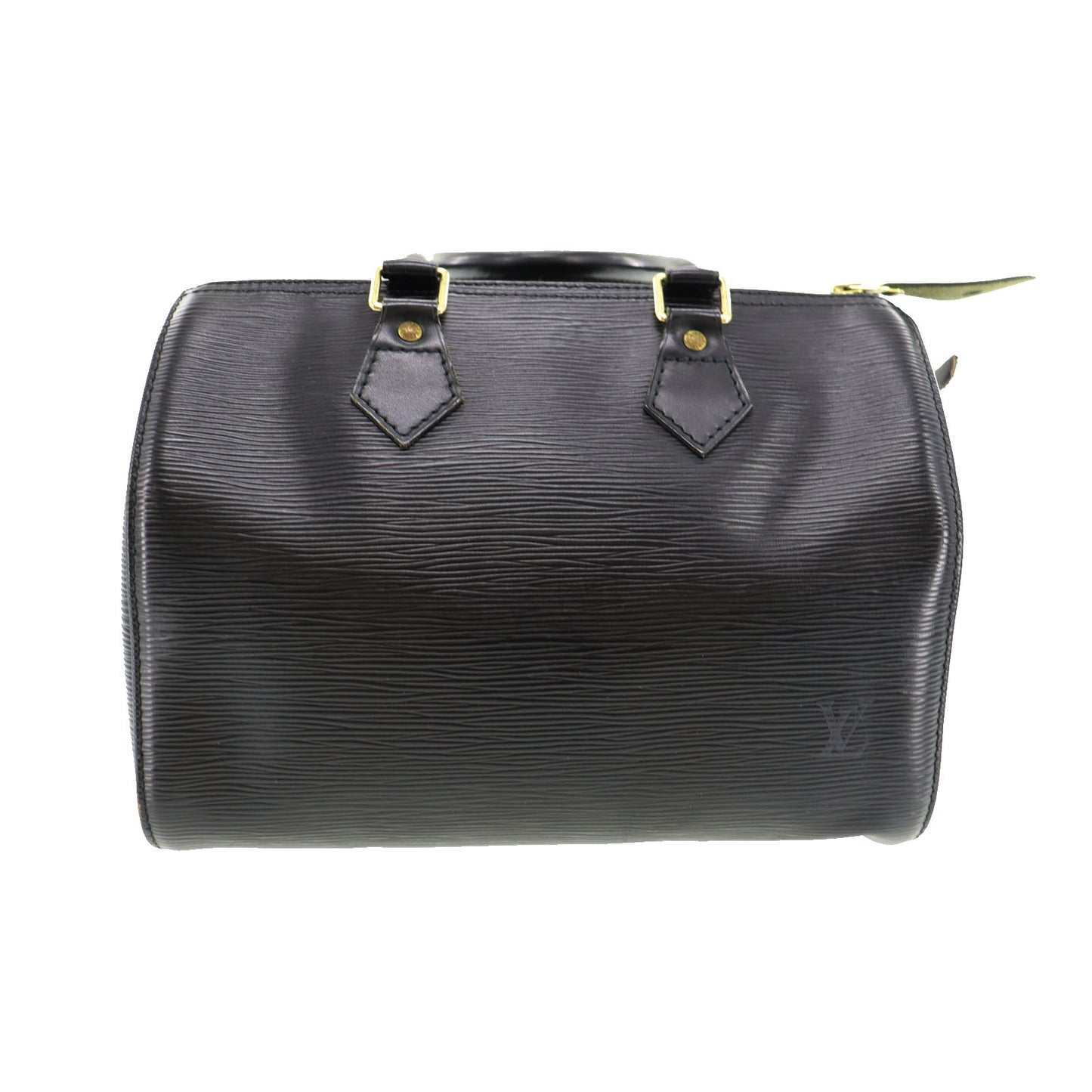 LOUIS VUITTON Speedy 25 Handbag Epi Leather Black M59032 #AG470