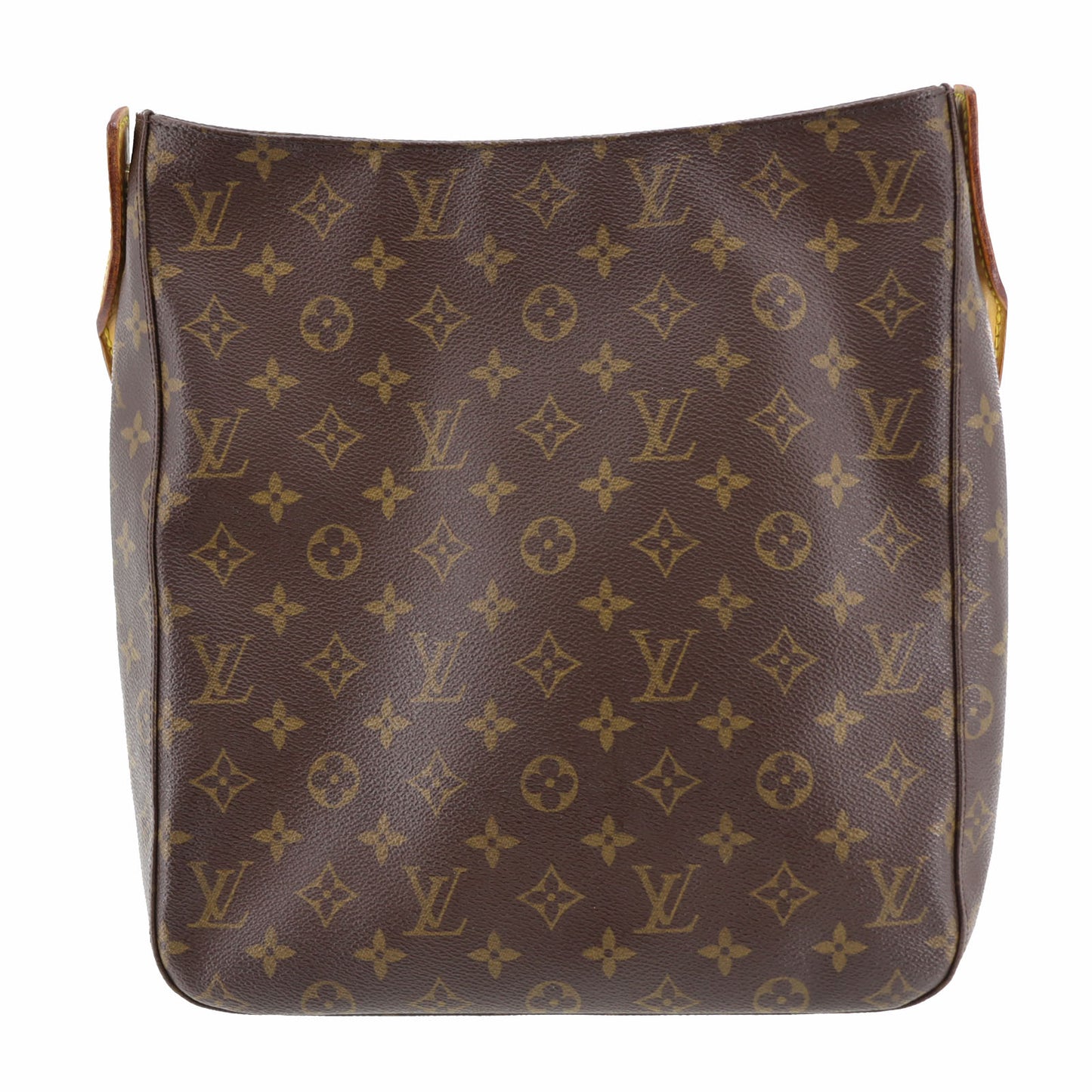 LOUIS VUITTON Looping GM Shoulder Bag Brown Monogram Canvas M51145 #AH431