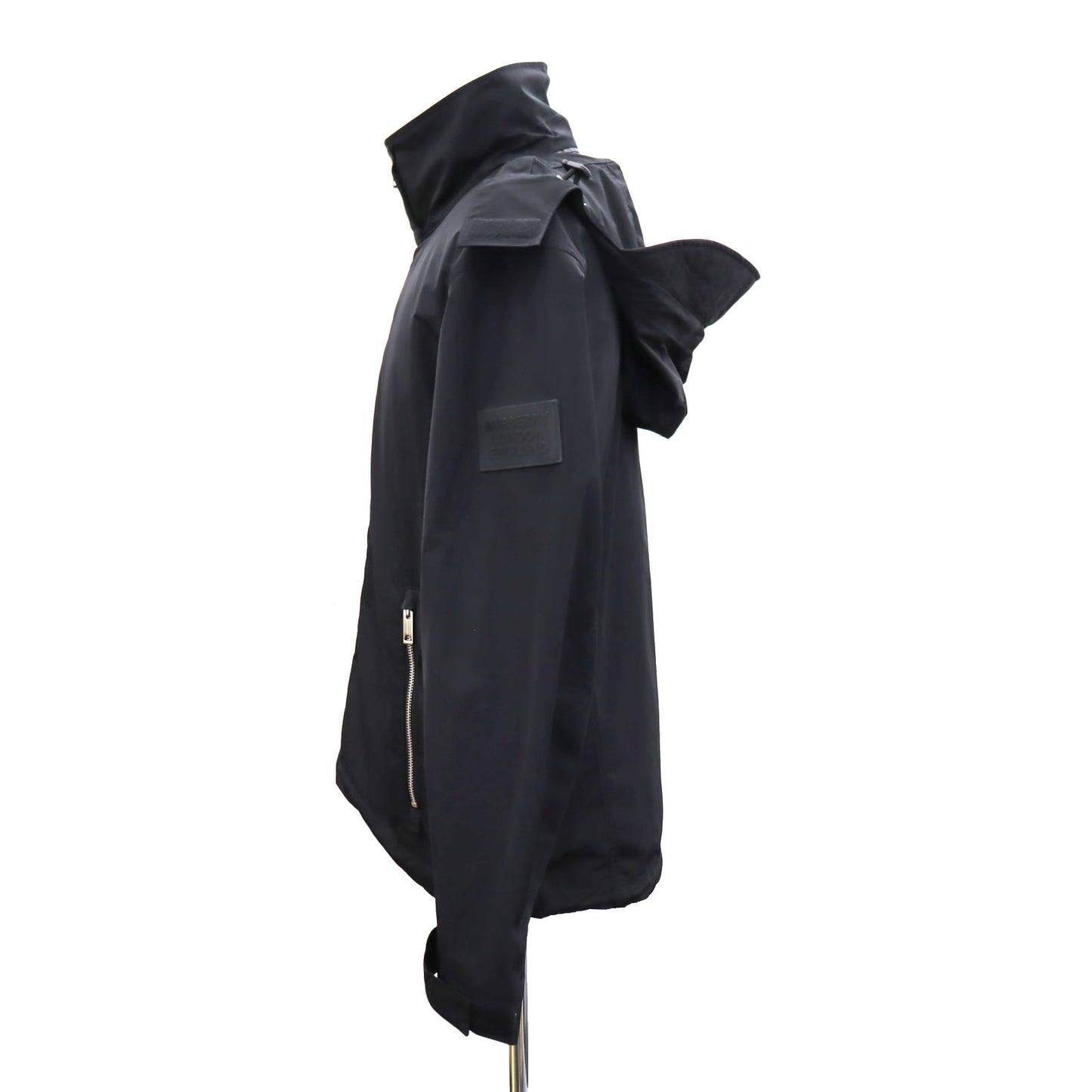 Burberry Jacket Size 52 Black Polyester #AG986