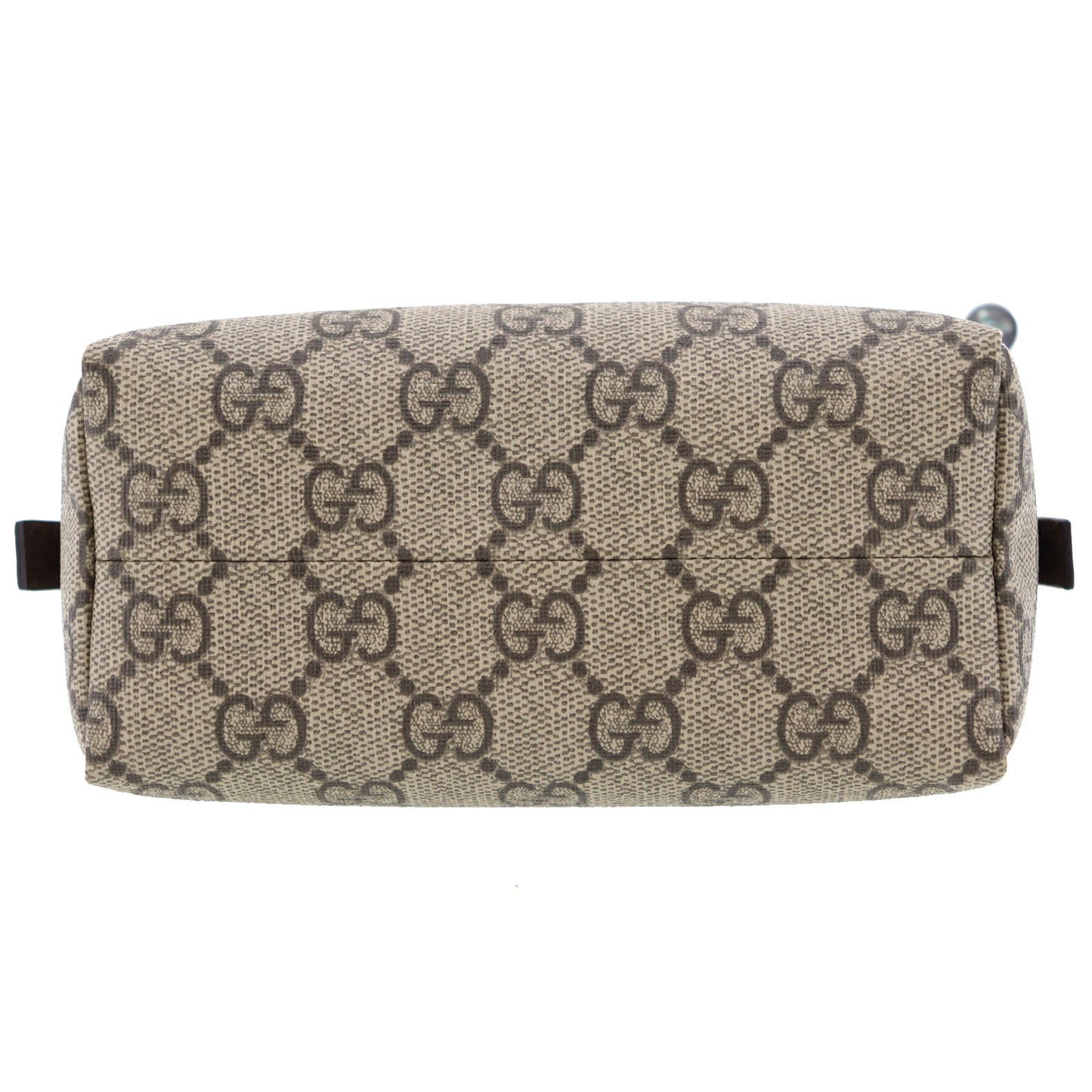 GUCCI Marment Pouch Brown PVC Leather #AG278