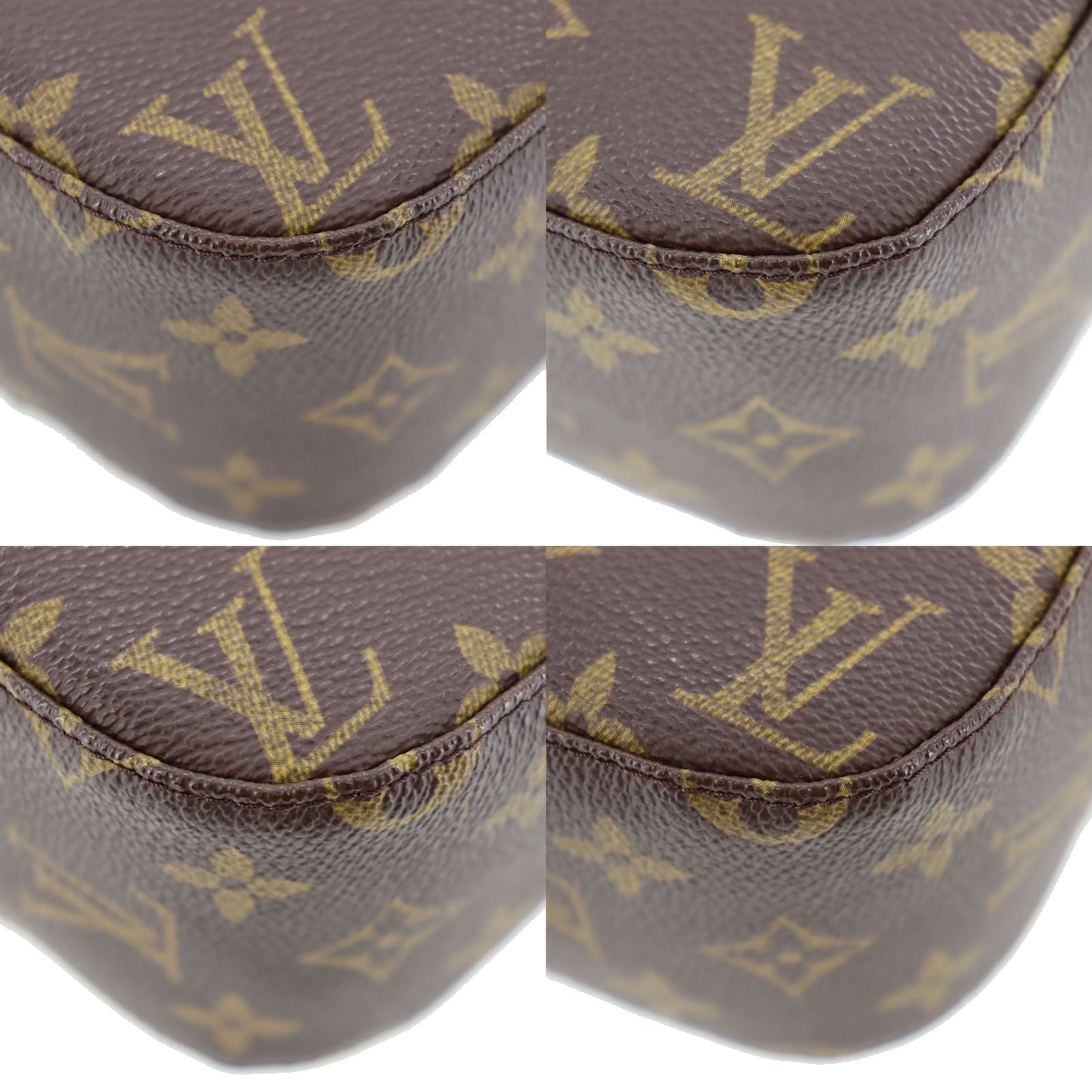 LOUIS VUITTON Spontini Shoulder Handbag Monogram M47500 #AG203