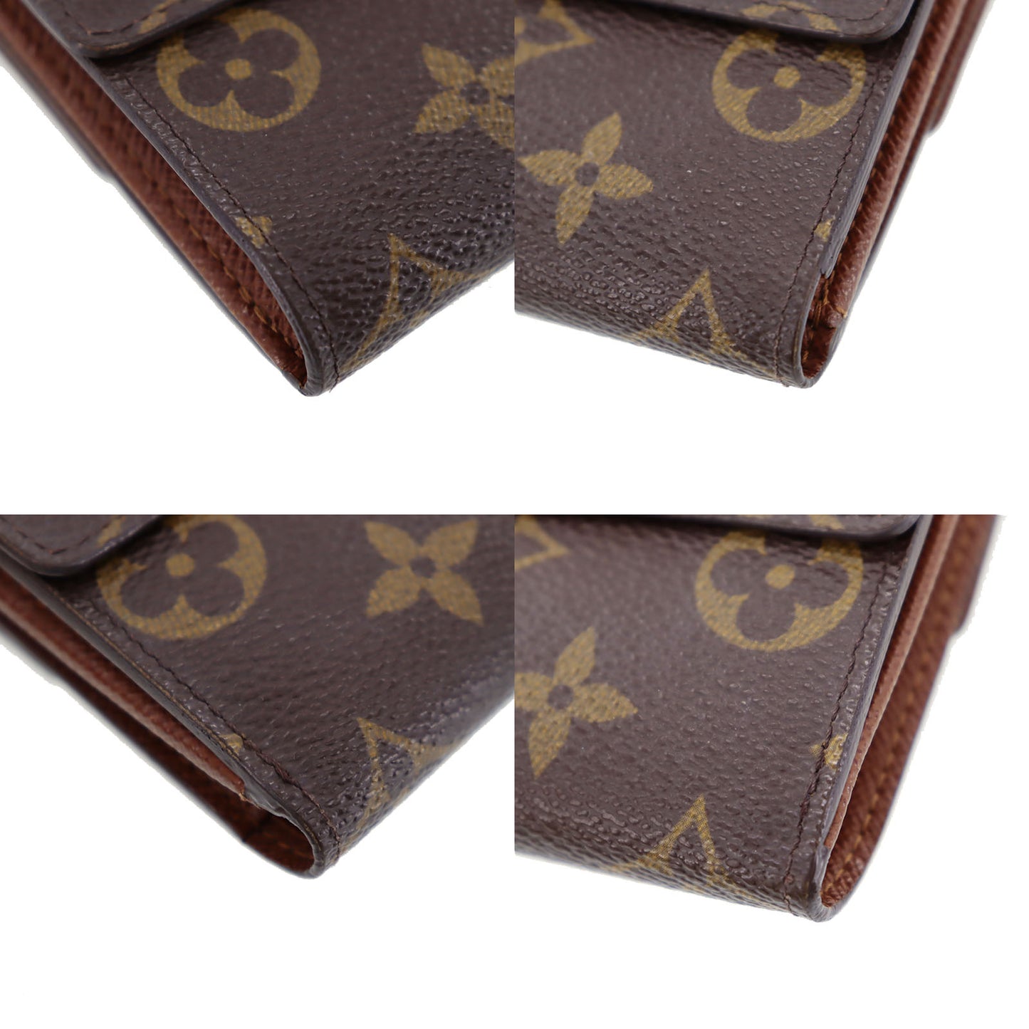 LOUIS VUITTON Portefeuille Elise Bifold Monogram M61654 #BK610