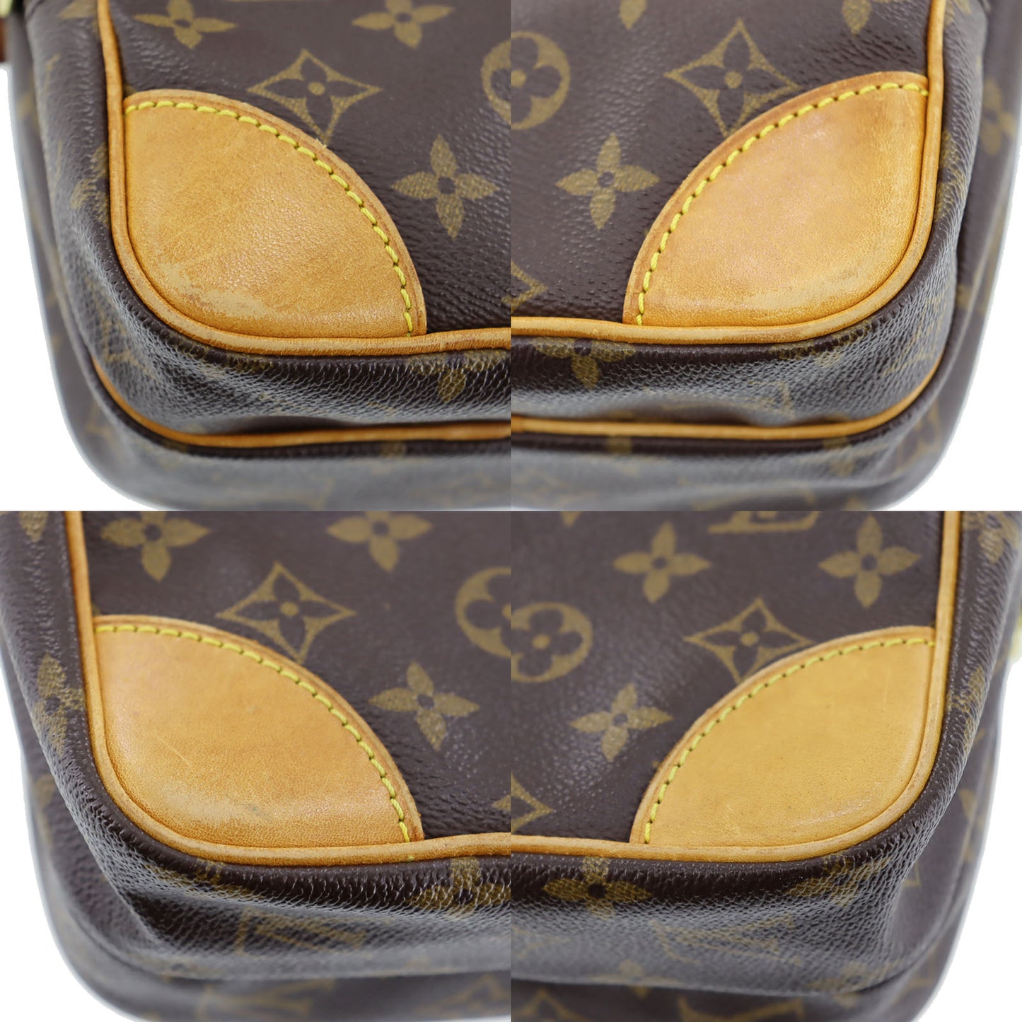 LOUIS VUITTON Amazon Shoulder Bag Monogram Brown M45236 #AG878