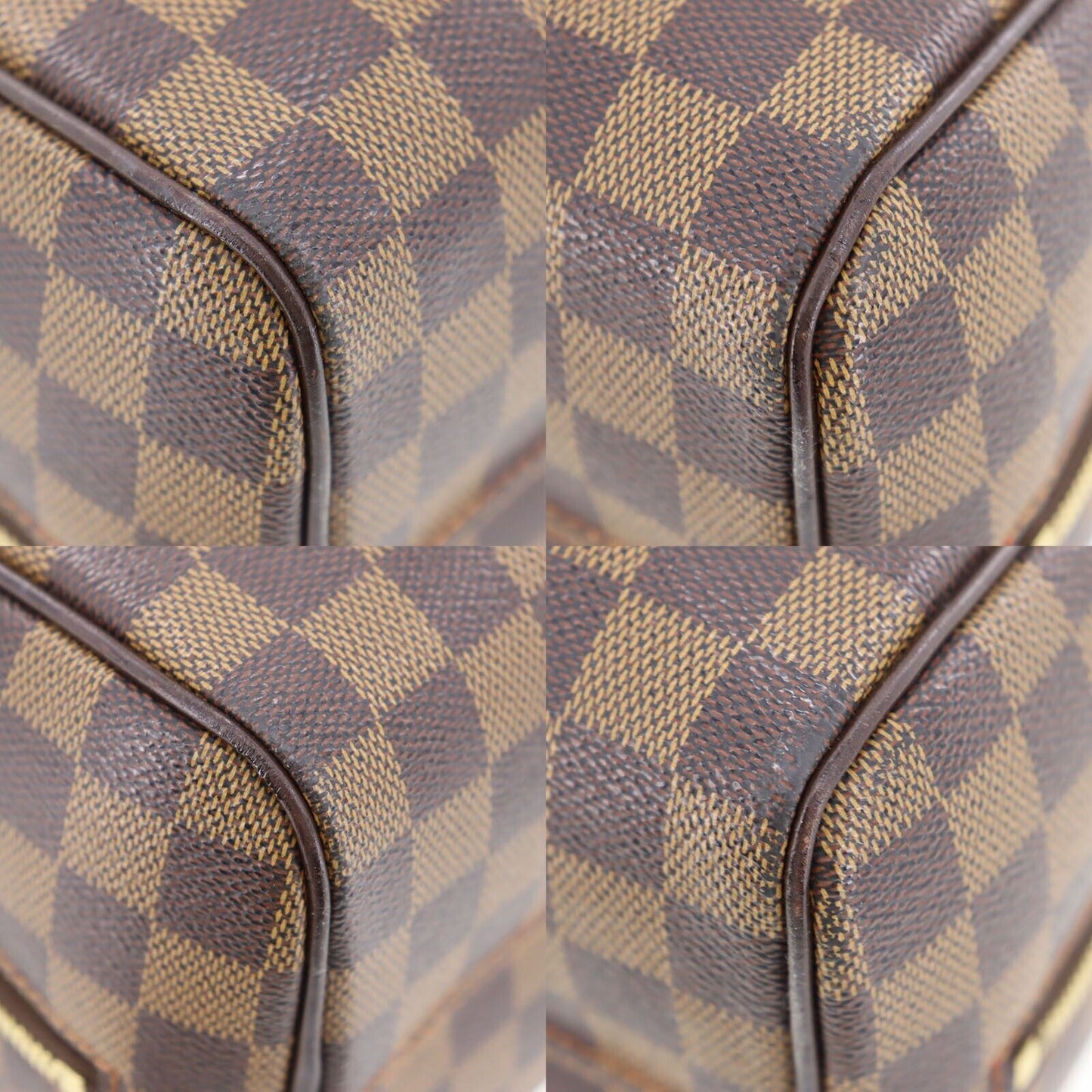 LOUIS VUITTON Nolita Handbag Damier Brown N41455 #AG556