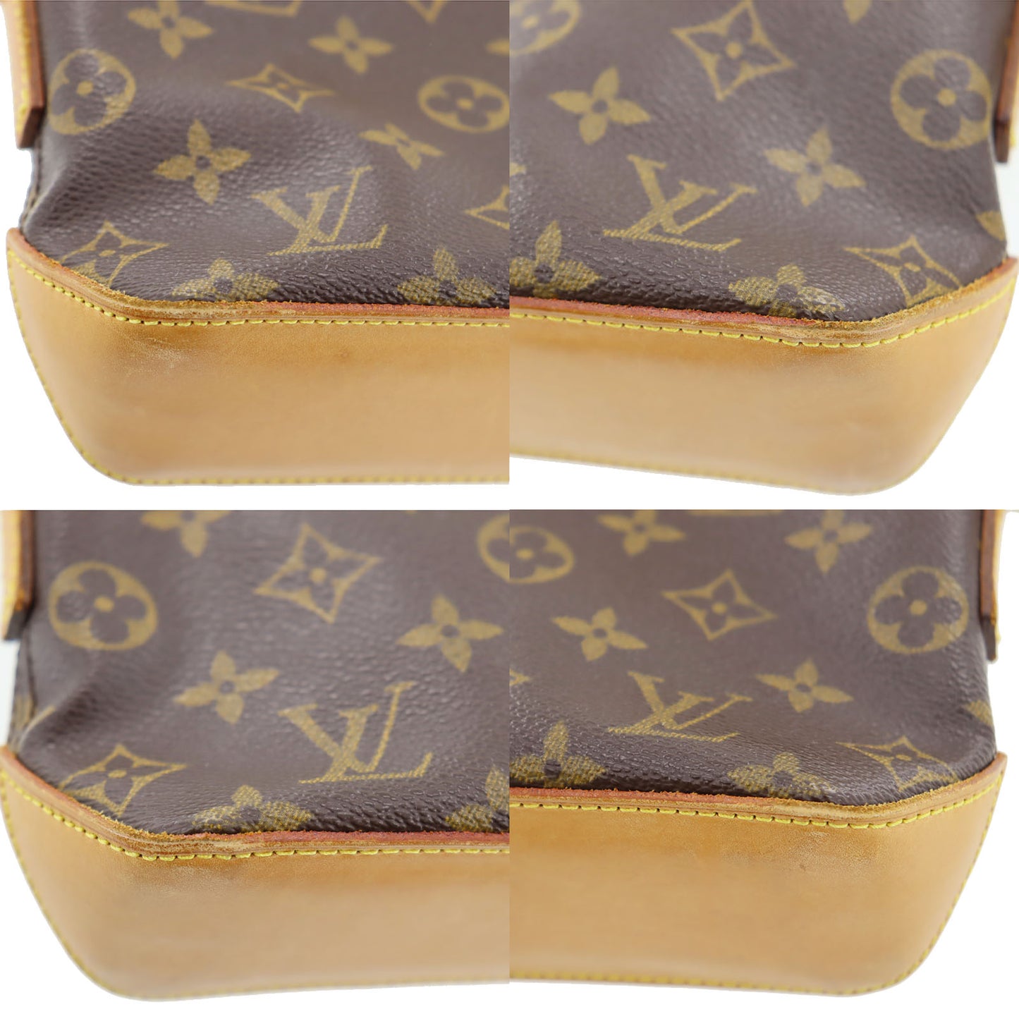 LOUIS VUITTON Pochette Trotter Shoulder Bag Monogram M51240 #BQ293
