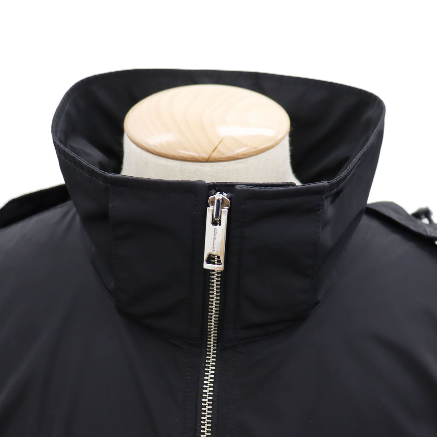 Burberry Jacket Size 52 Black Polyester #AG986