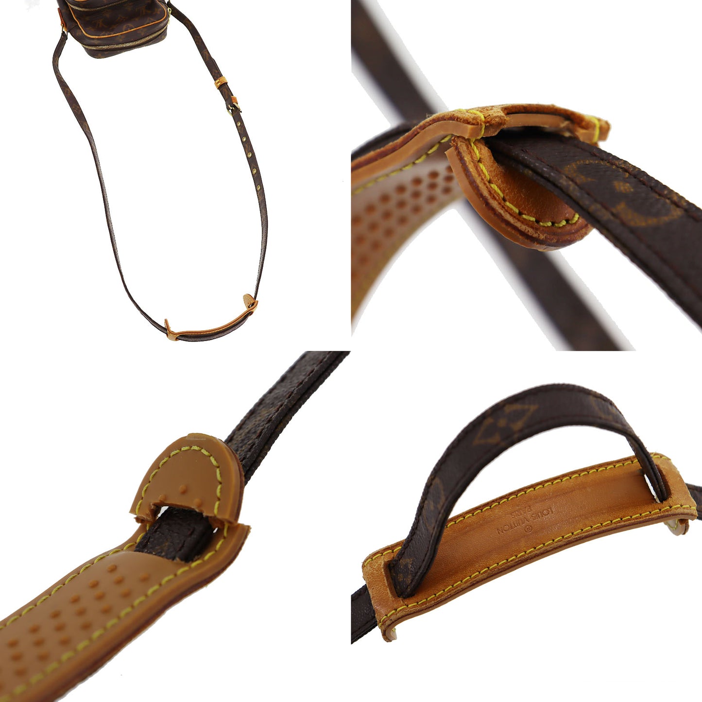 LOUIS VUITTON Amazon Shoulder Bag Monogram Brown M45236 #AG878
