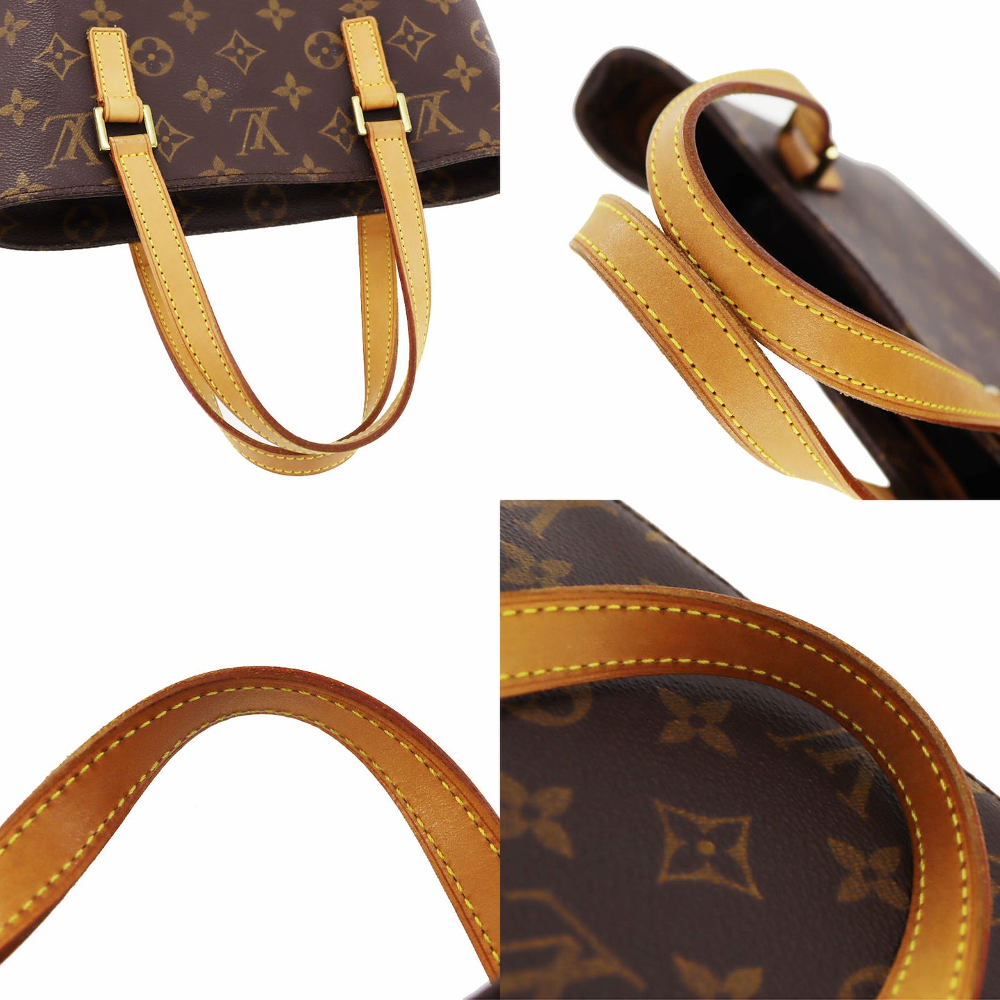 LOUIS VUITTON Vavin PM Tote Handbag Monogram Leather M51172 #AF946