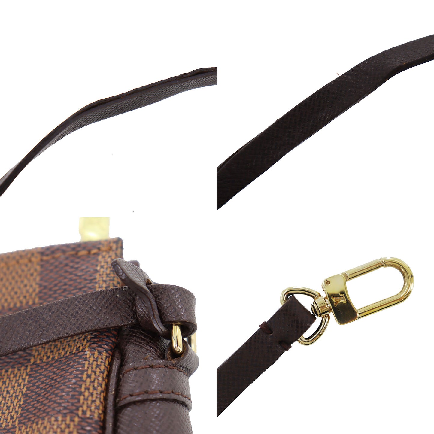 LOUIS VUITTON Trousse Makeup Handbag Pouch Damier N51982 #AG822