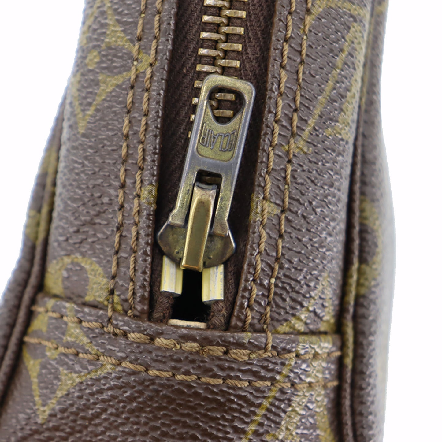 LOUIS VUITTON Trousse Toilette 23 Clutch Pouch Bag Monogram M47524 #BQ961