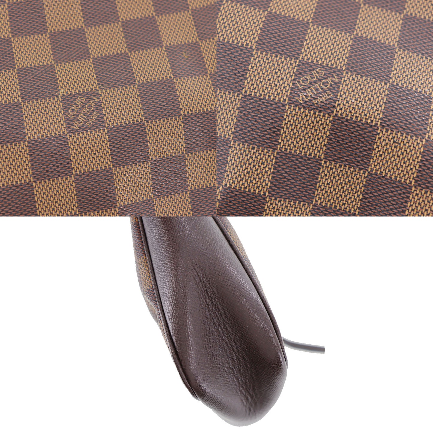LOUIS VUITTON Trousse Makeup Handbag Pouch Damier N51982 #AG822