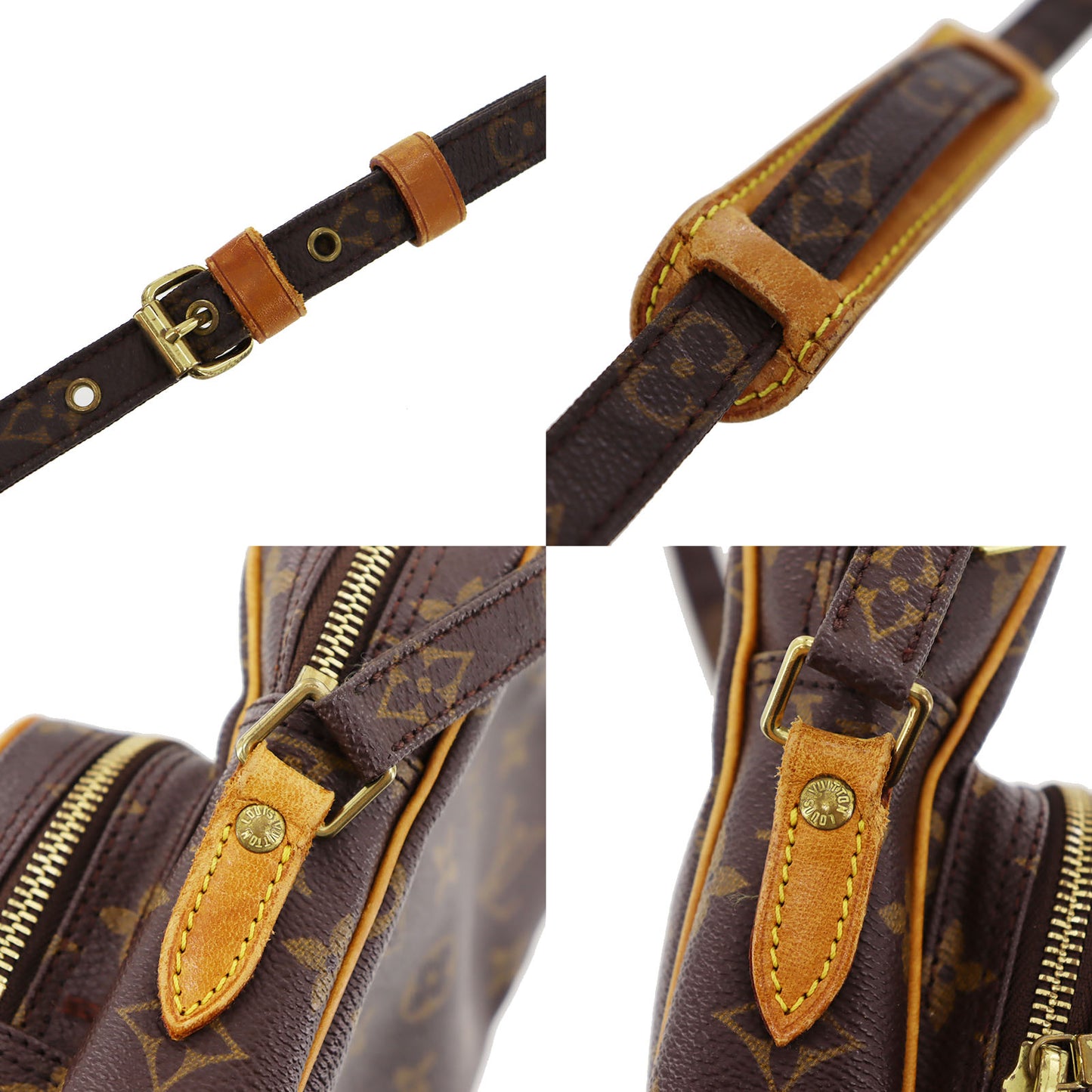LOUIS VUITTON Amazon Shoulder Bag Monogram Brown M45236 #AG878