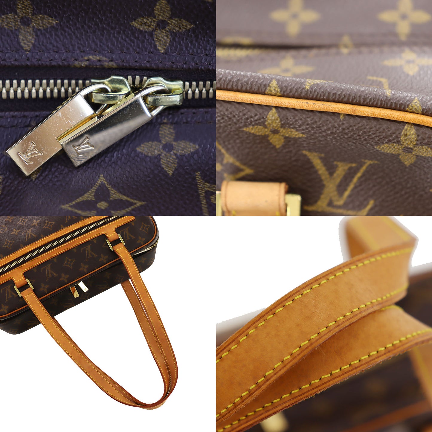 LOUIS VUITTON Cite GM HandBag Monogram M51181 #AH418