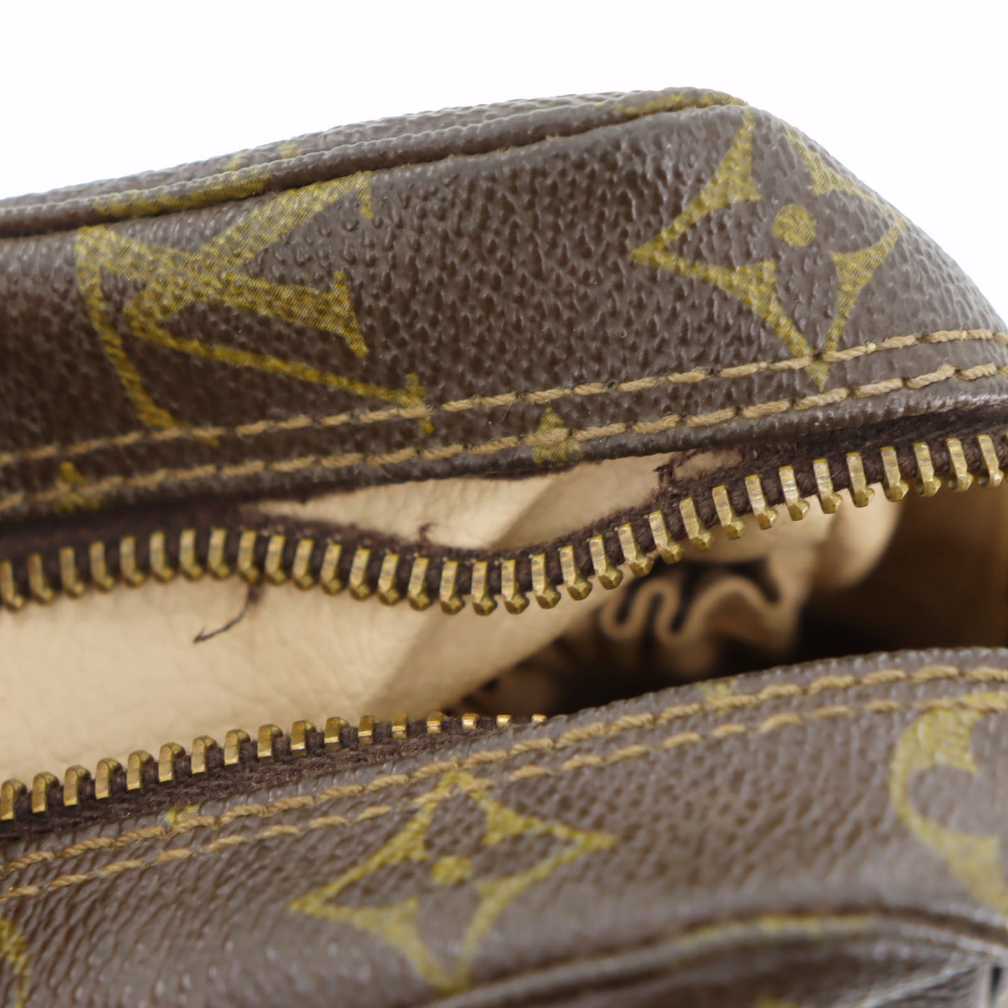 LOUIS VUITTON Trousse Toilette 23 Clutch Pouch Bag Monogram M47524 #BQ961
