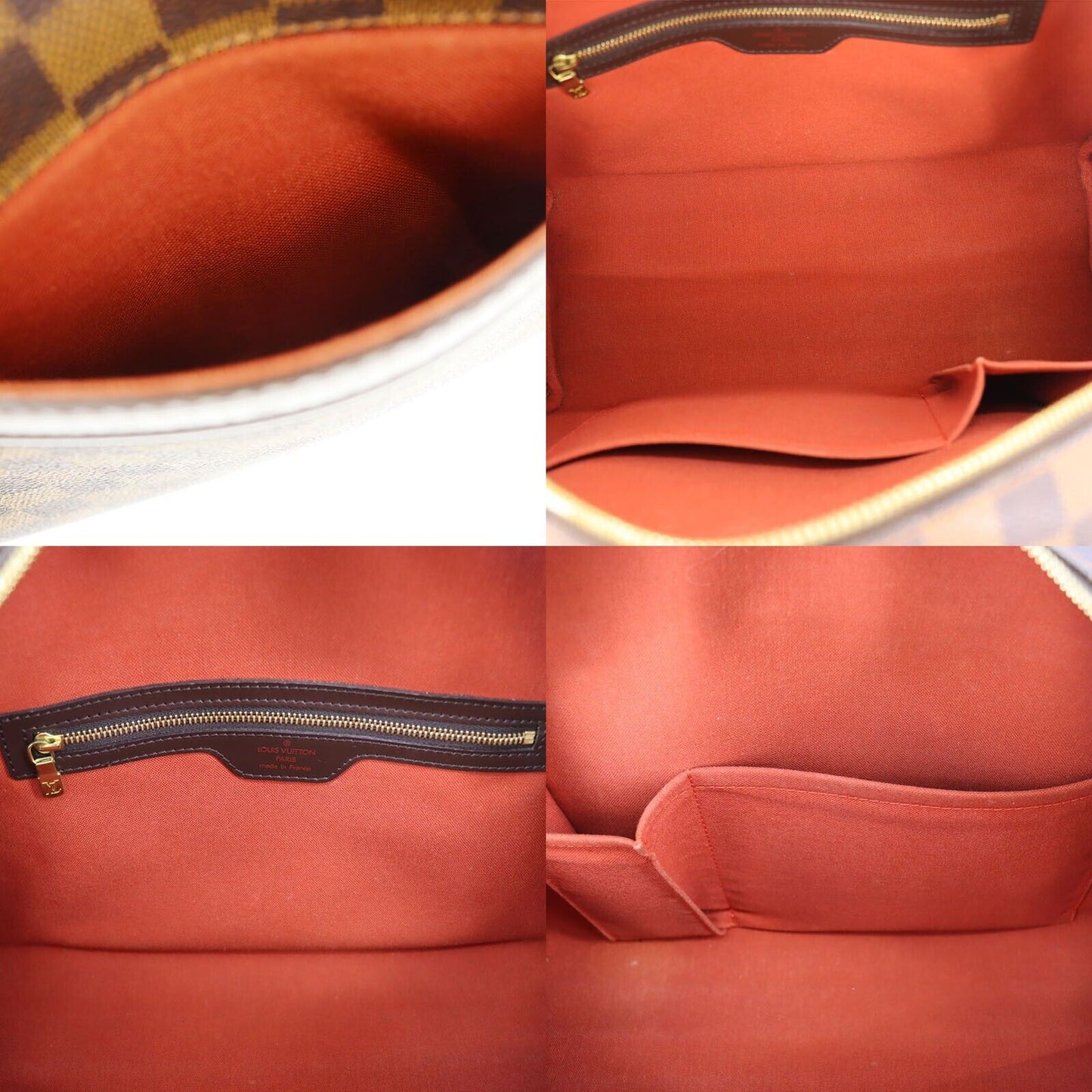 LOUIS VUITTON Nolita Handbag Damier Brown N41455 #AG556