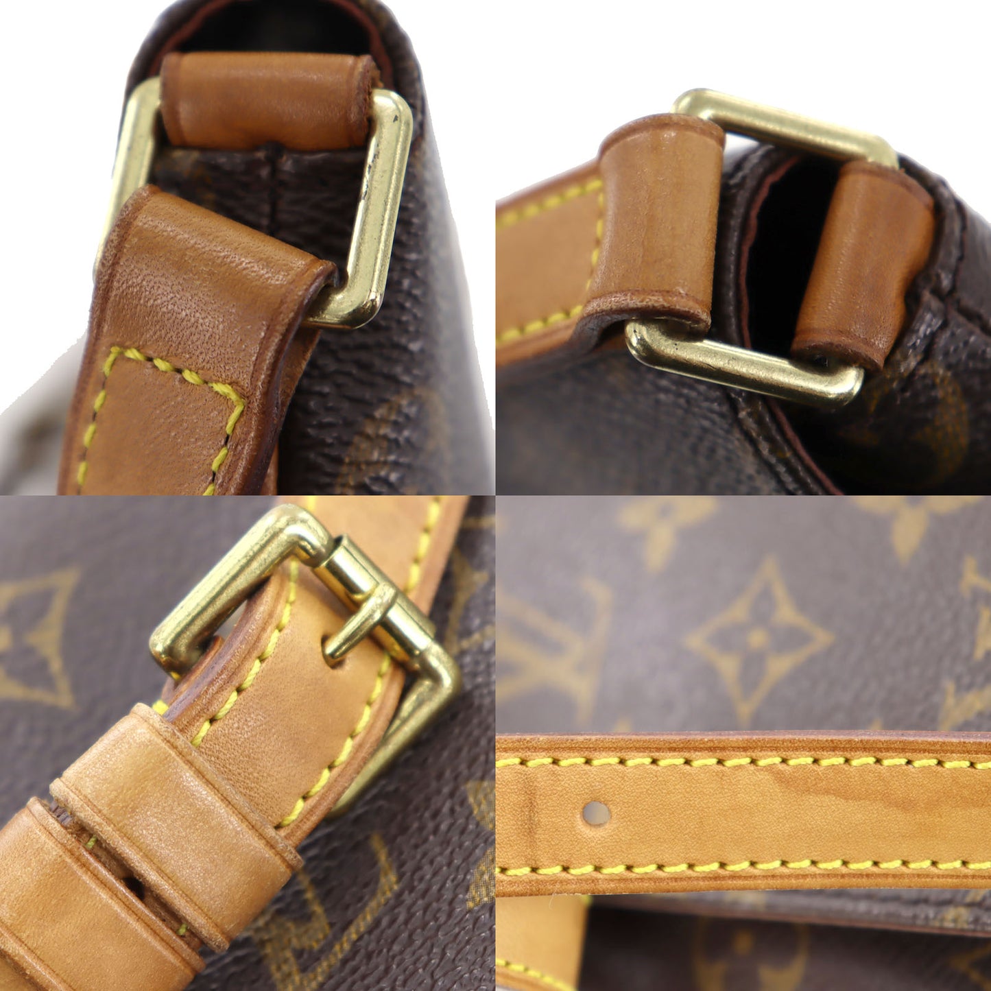 LOUIS VUITTON Musette Tango Shoulder Bag Monogram M51257 #AG774