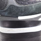 CHANEL Sneakers Tweed Black Suede Leather 40 1/2 #AH563