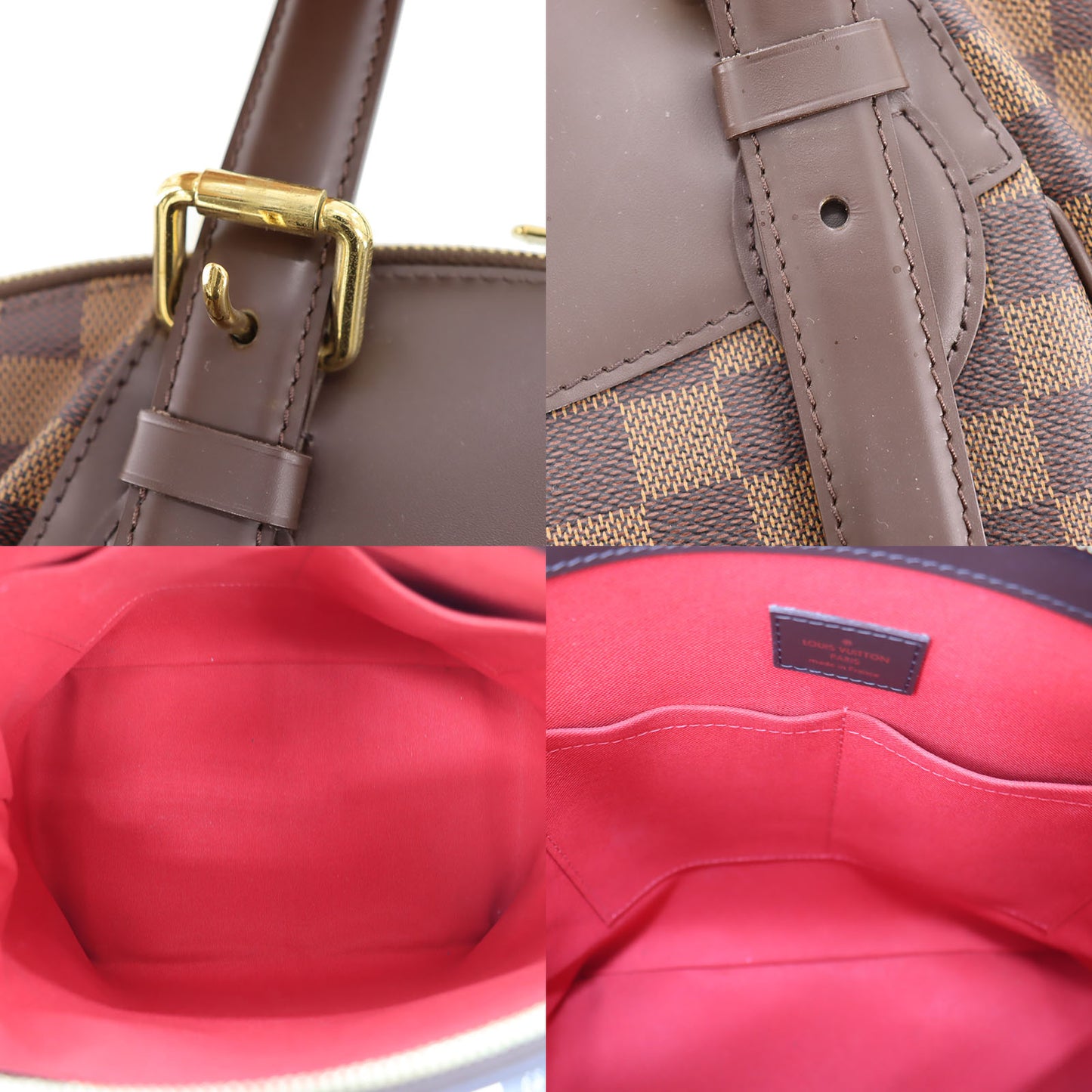 LOUIS VUITTON LV Verona GM Shoulder Handbag Damier N41119 #AH595