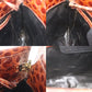 Salvatore Ferragamo 2way Clutch Shoulder Bag Brown Embossed Leather #AG164