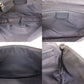 Christian Dior Trotter Handbag Navy Canvas #BO876