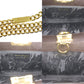 Salvatore Ferragamo Gancini 2Way Clutch Shoulder Bag Brown Leather #AG134