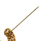 CHANEL CC Logos Pin Brooch Gold Plated #CG338