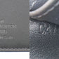 LOUIS VUITTON LV Damier Graphite Portefeuille Brazza Wallet N62665 #AG491