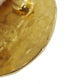 CHANEL CC Logos Round Gold Clip-On Circle Earrings 2853 #BR163