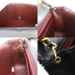 CHANEL Mademoiselle Used Shoulder Bag Black Leather Vintage #CX535