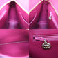 CHANEL Matelasse Tote Handbag Red Caviar Skin Leather #CB658