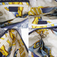 Christian Dior Trotter Saddle Shoulder Handbag Navy Canvas #EB344