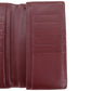 CARTIER Must de Cartier Bifold Long Wallet Leather Burgundy #ED495