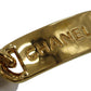 CHANEL CC Logos Chain Belt Black Gold #AH392