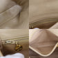 CHANEL Bicolore Bum Bag Beige Leather Lambskin #CK123