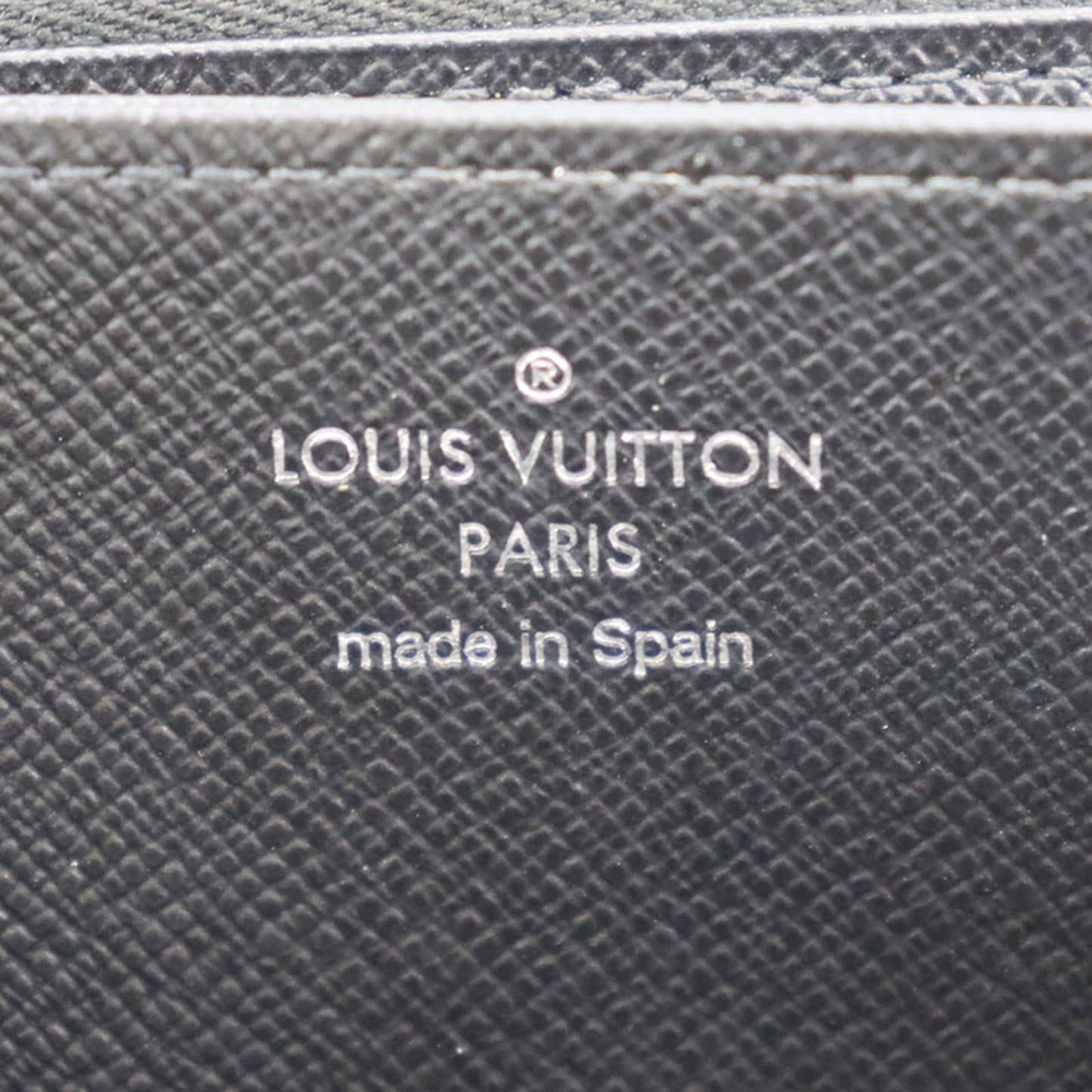 LOUIS VUITTON LV Zippy Wallet Long Wallet Epi Leather Black M61857 #AH658