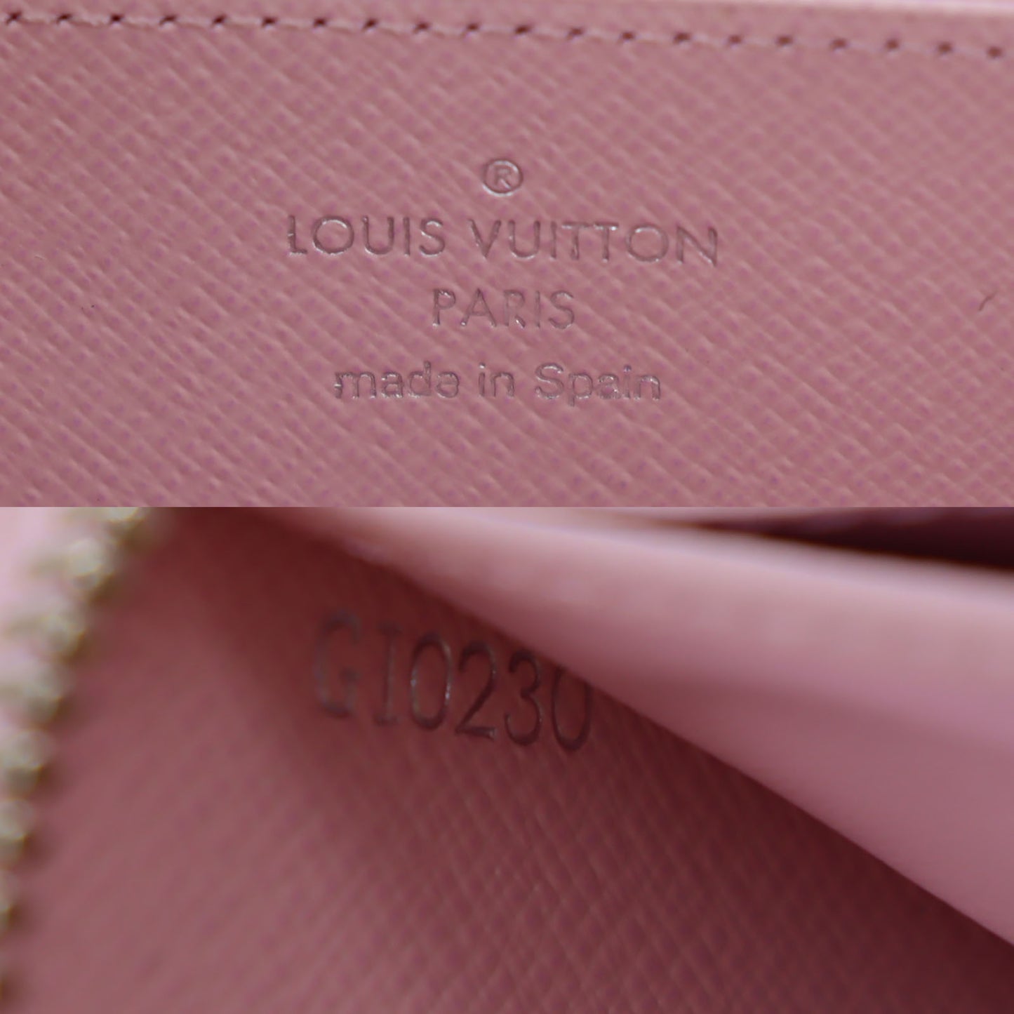 LOUIS VUITTON LV Escal Zippy Wallet Pastel Color Pink M69110 #BM58