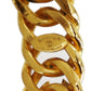 CHANEL CC Logos Chain Bracelet Gold Plated #CD416