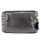 CHANEL Bicolore Handbag Vanity Pouch Black Lambskin #AH632