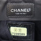 CHANEL NewTravel Line Handbag Pouch Black Nylon Leather #AG360