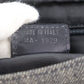 Christian Dior Maris Pearl Handbag Black Denim Canvas #CG970