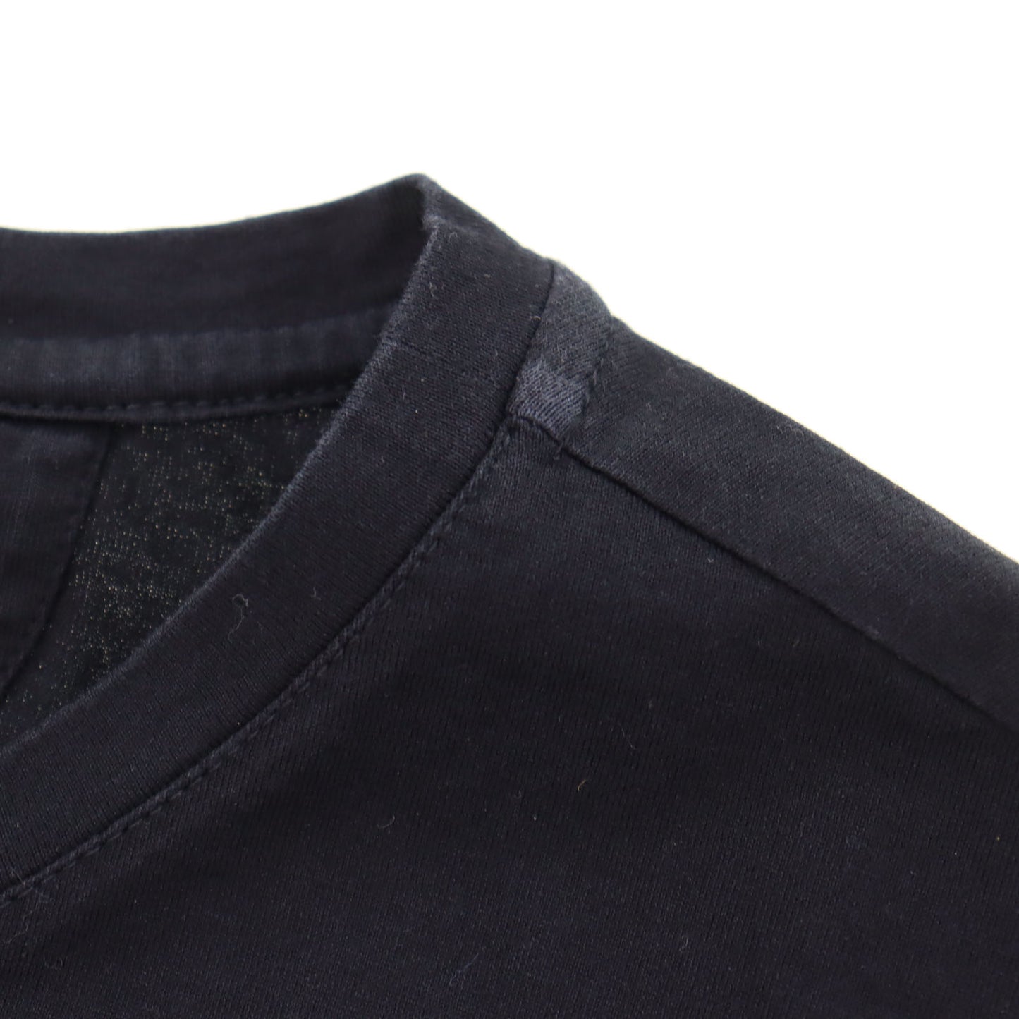 FENDI Roma Short Sleeve T-shirt Tops Black Size 50 #AH149