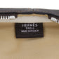 HERMES Victoria 50 Used Travel Handbag Brown Canvas Leather #CR404